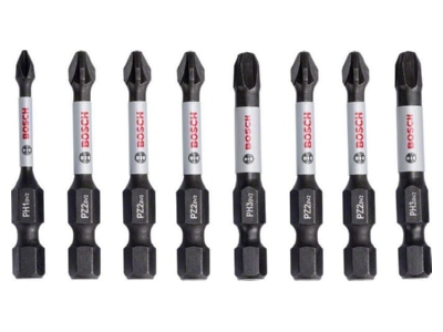 Produktbild 1 Bosch Power Tools 2608522328 Schrauberbit PH1 PZ3 PH3 VE8