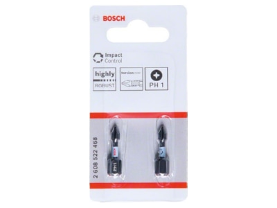 Produktbild 3 Bosch Power Tools 2608522468 Impact Control Bits PH1 VE2