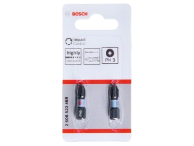 Produktbild 3 Bosch Power Tools 2608522469 Impact Control Bits PH3 VE2