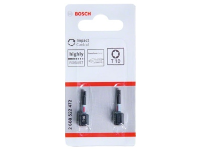 Produktbild 3 Bosch Power Tools 2608522472 Impact Control Bits T10 VE2