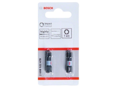 Produktbild 2 Bosch Power Tools 2608522478 Impact Control Bits T40 VE2