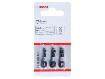Produktbild 3 Bosch Power Tools 2608522479 Impact Control Bits T VE3
