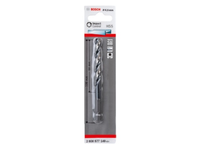 Produktbild Bosch Power Tools 2608577149 Metallspiralbohrer HSS  6 8 mm