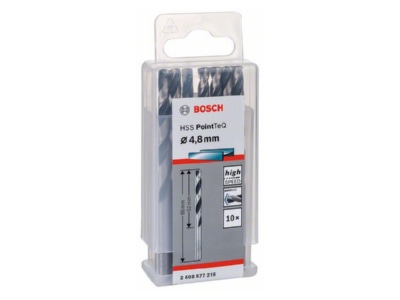 Produktbild 2 Bosch Power Tools 2608577216 Metallb HSSPointTeq 4 8 mm  10er Pack