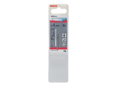 Produktbild Bosch Power Tools 2608585906 Metallspiralbohrer HSS G 1x12x34mm