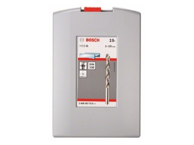 Produktbild 3 Bosch 2608587013 HSS G Bohrer Pro Box 19teilig 1 0 10 0mm