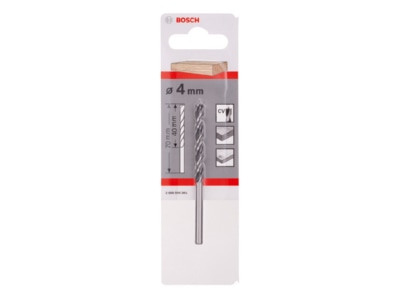 Produktbild Bosch Power Tools 2608596301 Holzspiralbohrer 4x43x7mm  d 4mm
