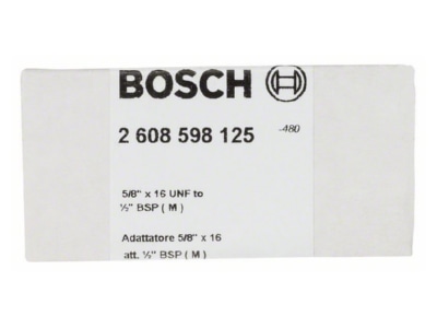 Product image 2 Bosch Power Tools 2608598125 Drill adaptor for core drill