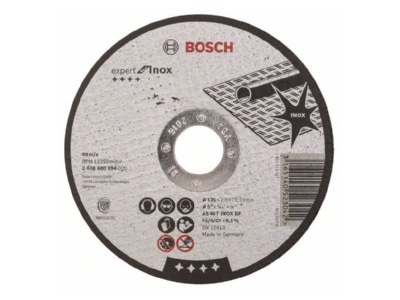 Produktbild Bosch Power Tools 2608600094 Trennscheibe 125X1 6mm Metall