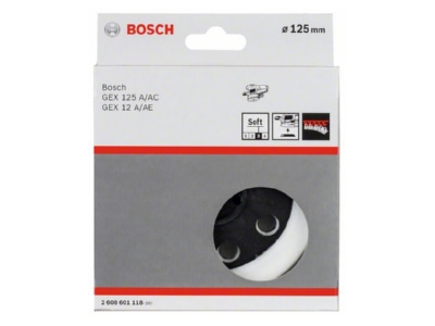 Produktbild 2 Bosch Power Tools 2608601118 Schleifteller weich 125mm