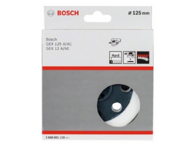 Produktbild 2 Bosch Power Tools 2608601119 Schleifteller hart 125mm