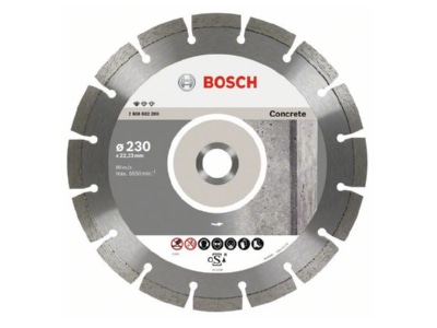 Produktbild 1 Bosch Power Tools 2608603243 DIA Trennscheibe fuer Beton 230x22 23x2 3x10mm