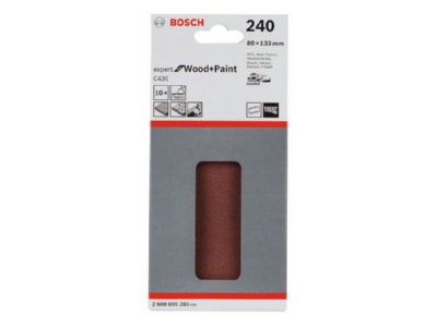 Produktbild 2 Bosch Power Tools 2608605283 Schleifblatt C430 80x133mm 240 VE10