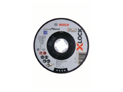 Produktbild 1 Bosch Power Tools 2608619254 Trennscheibe X Lock 125x1 6x22 23