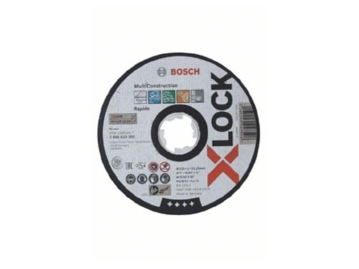 Produktbild 1 Bosch Power Tools 2608619269 Trennscheibe X LOCK 125x1 0mm Rap Multi ger     Aktionsartikel