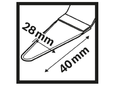 Ma�zeichnung 2 Bosch Power Tools 2608661691 HCS Universalfugenschnei