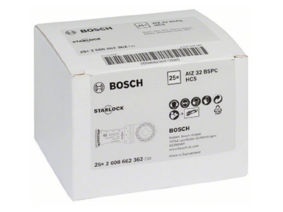 Product image 2 Bosch Power Tools 2608662362 Sawing Blade for oscillator
