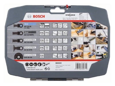 Produktbild 2 Bosch Power Tools 2608664131 Schneidset Wood and Metal 5 tlg 