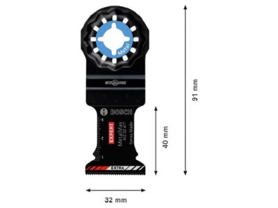 Product image 3 Bosch Power Tools 2608900014 Sawing Blade for oscillator
