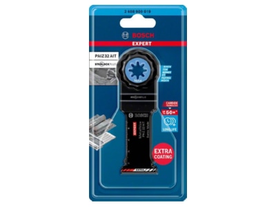 Product image 1 Bosch Power Tools 2608900019 Sawing Blade for oscillator   Starlock plunge saw blade PAIZ 32 AIT 
