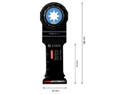 Product image 2 Bosch Power Tools 2608900019 Sawing Blade for oscillator   Starlock plunge saw blade PAIZ 32 AIT 

