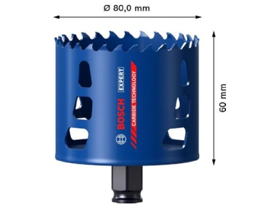Produktbild 5 Bosch Power Tools 2608900437 Lochsaege ToughMateri 80x60 mm