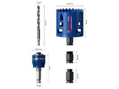 Produktbild 5 Bosch Power Tools 2608900450 Lochsaege Starter Set Expert Tough