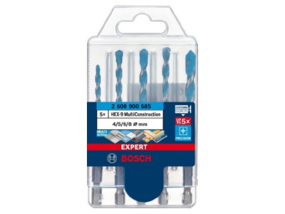 Produktbild 1 Bosch Power Tools 2608900585 Set Multi Constr Boh 4 5 6 6 8mm  VE5