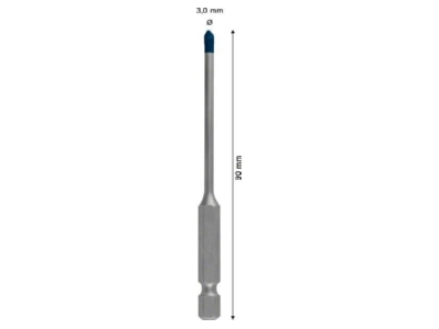 Produktbild 3 Bosch Power Tools 2608900587 Hard Ceramic Bohrer 3x90mm