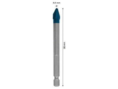 Produktbild 1 Bosch Power Tools 2608900592 Hard Ceramic Bohrer 8x90mm