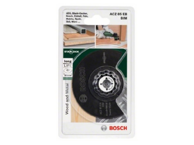 Produktbild 2 Bosch Power Tools 2609256943 BIM Segmentsaegeblatt ACZ 85 EB 85mm