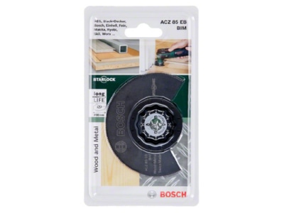 Produktbild 3 Bosch Power Tools 2609256943 BIM Segmentsaegeblatt ACZ 85 EB 85mm
