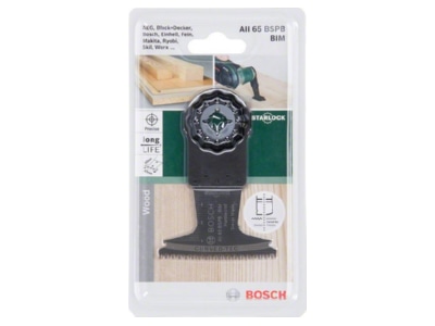 Product image 2 Bosch Power Tools 2609256C63 Sawing Blade for oscillator

