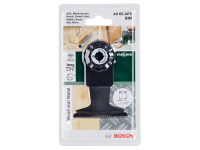 Produktbild 3 Bosch Power Tools 2609256D56 Tauchsaegeblatt Starlock PAII 65 APB 65x50mm