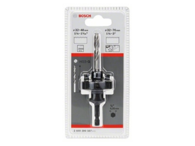 Produktbild 1 Bosch Power Tools 2609390587 Steckdosenadapter Lochsaege  32 76mm