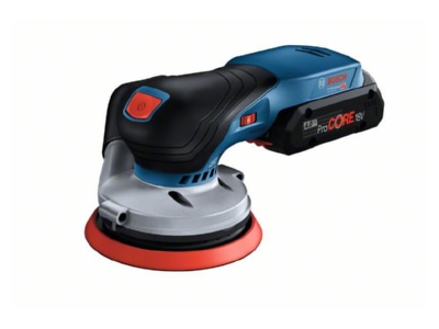 Product image detailed view Bosch Power Tools GEX 18V 125 Battery random orbital sander 18V