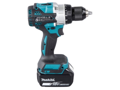 Produktbild Ansicht Rechts Makita DHP486RTJ Akku Schlagbohrschrauber 18V 5 0Ah