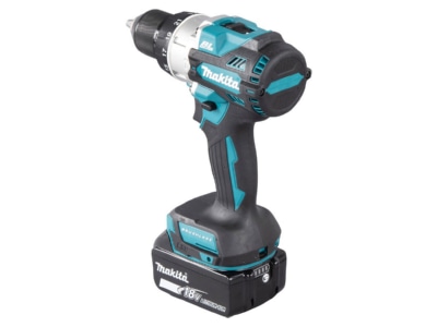 Angled view 3 Makita DHP486RTJ Battery hammer drill 18V 5Ah

