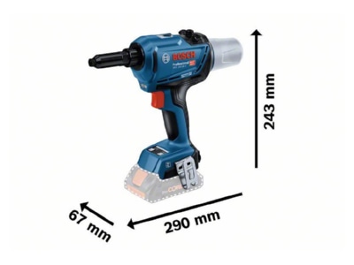 Produktbild 1 Bosch Power Tools 06019K5000 Akku Nagler GRG 18V 16 C
