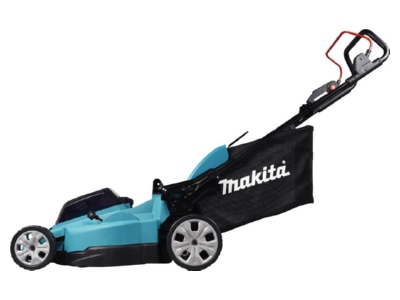 Product image view left Makita DLM480PT2 Mower  battery 
