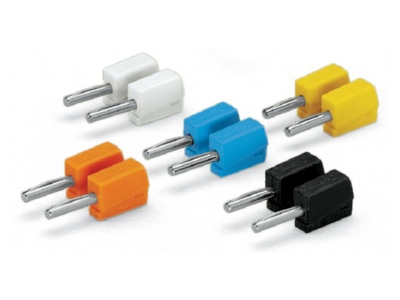Produktbild WAGO 215 111 Bananenstecker farbig sortiert