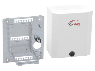 Produktbild 1 CobiNet 2031 201 Verteilergehaeuse mit Wanne VKA1 fuer 60 DA