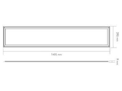 Ma�zeichnung Nobile 1560711150 LED Panel R2S UGR19 4000K