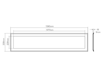 Ma�zeichnung Nobile 1570801143 LED Panel R2S UGR19 4000K