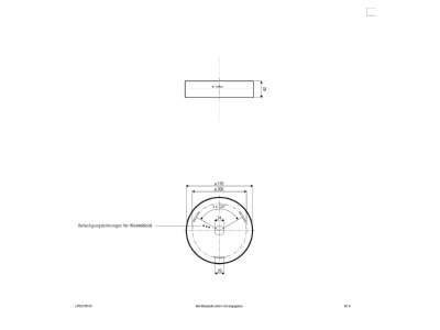 Ma�zeichnung EVN LPRD170140 LED Anbaupanel 4000K IP20 ws