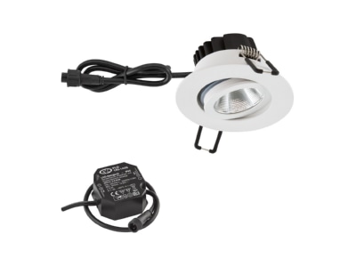 Produktbild EVN PC650N60140 LED Deckeneinbauleuchte 4000K IP65 ws