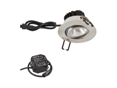 Produktbild EVN PC650N61340 LED Deckeneinbauleuchte 4000K IP65 edelstahl  optik