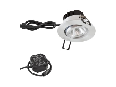 Produktbild EVN PCE650N61002 LED Deckeneinbauleuchte 3000K V4A ws