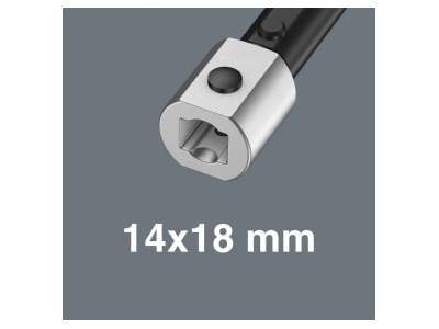 Detailansicht 3 Wera 7780 Einsteck Maulschluessel