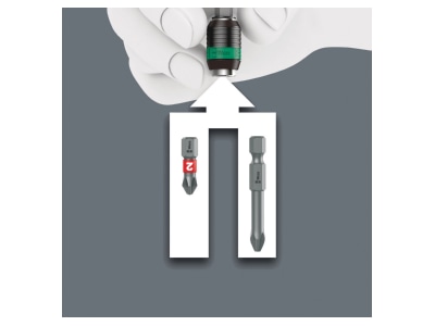 Detailansicht 7 Wera 817 R Bit Handhalter 1 4Z